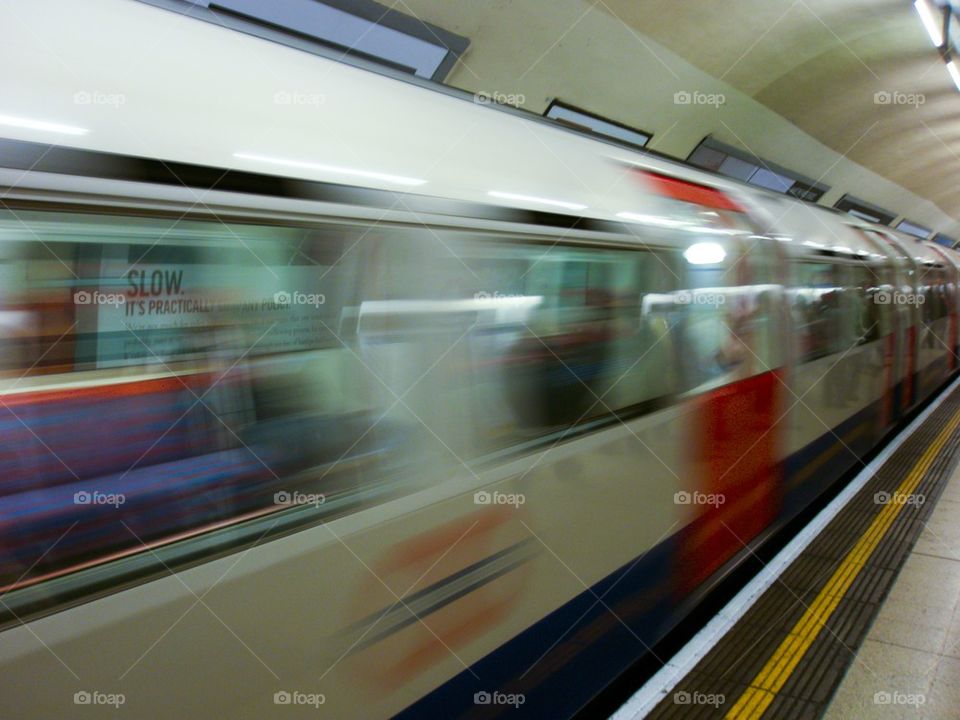 THE CHARING CROSS STATION UNDERGROUND LONDON, ENGLAND