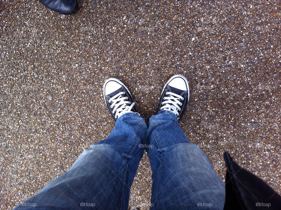 ground jeans feet stars by remalia