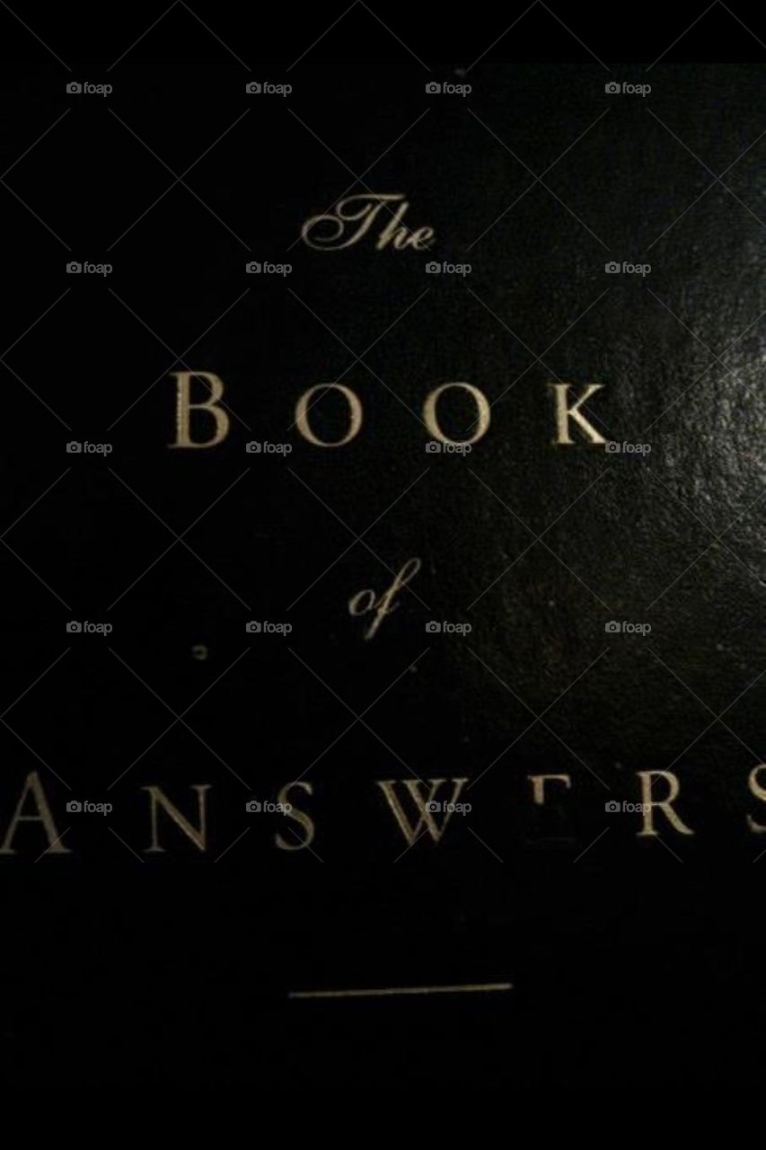 The book of answers 