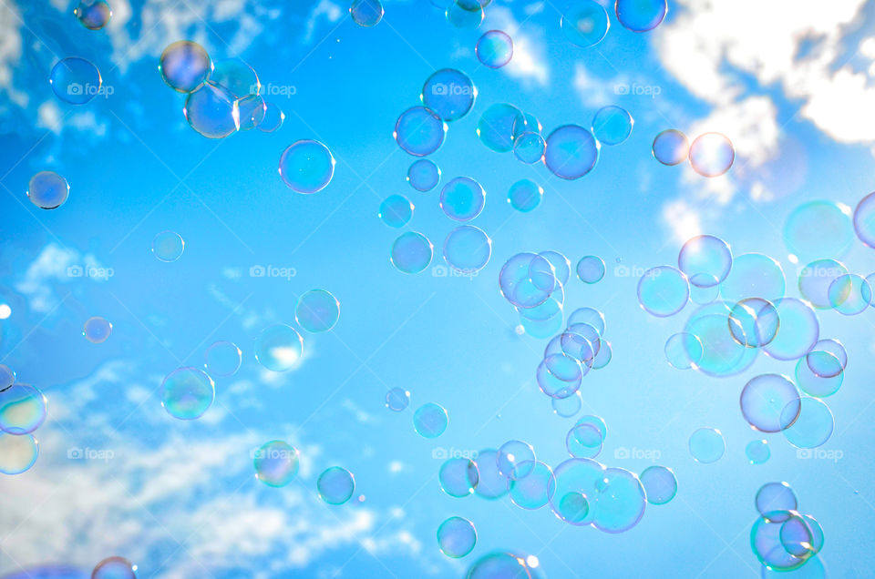Bubbles in the sky 
