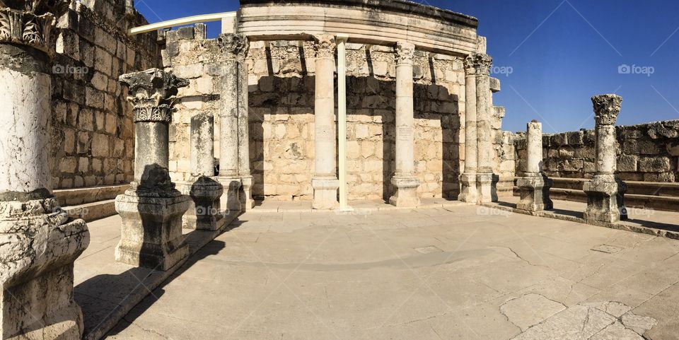 White Synagogue Capernaum