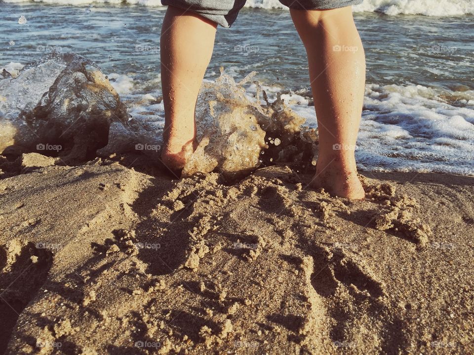 Beach, Water, Sand, Seashore, One