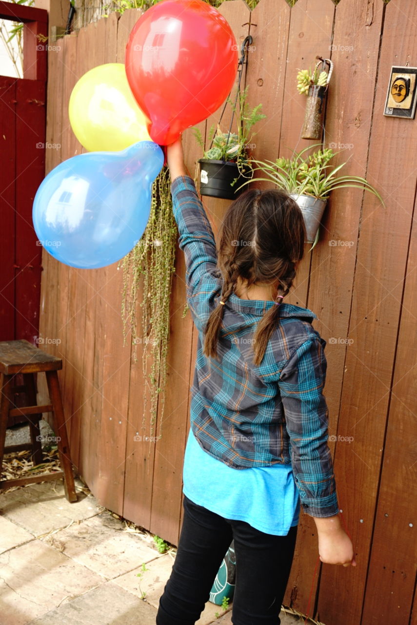 Balloons girl @ happy kid