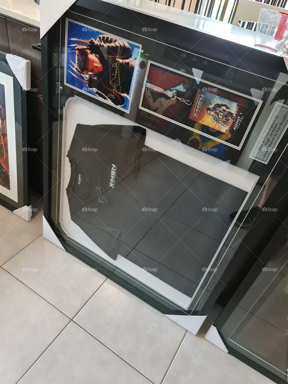 Signed by Hugh Jackman from Wolverine X-Men