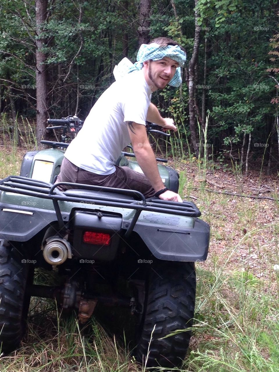 Silly man with wheels 