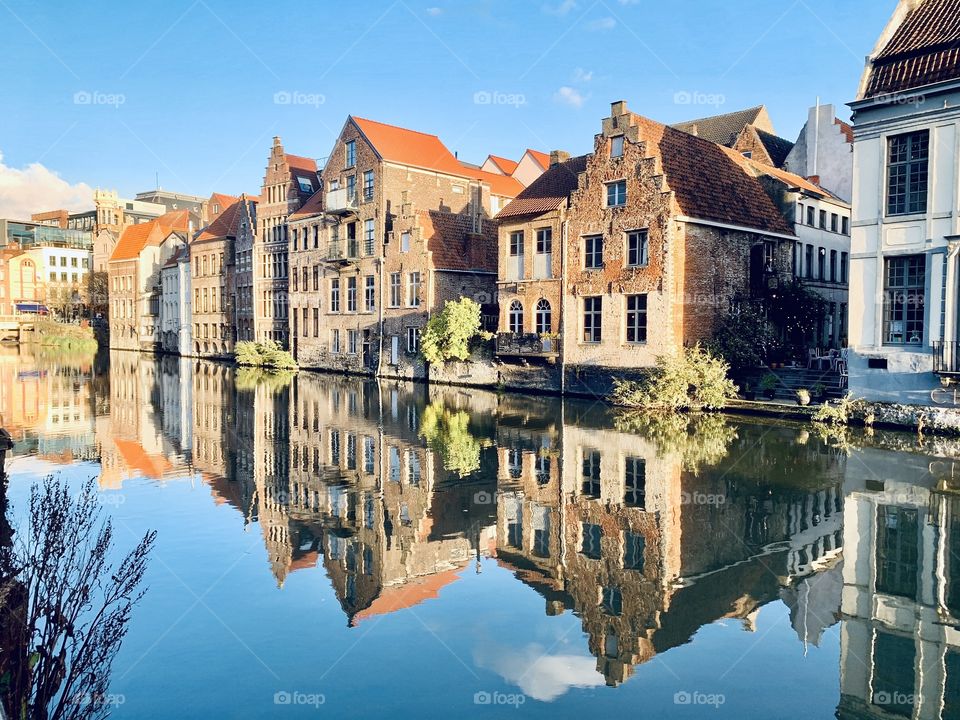 Ghent Historic City , Belgium 