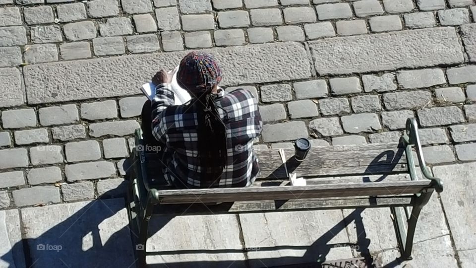 Brick, Urban, Wall, Sit, Pavement