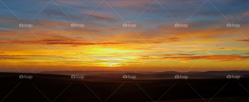 Sunrise Dartmoor