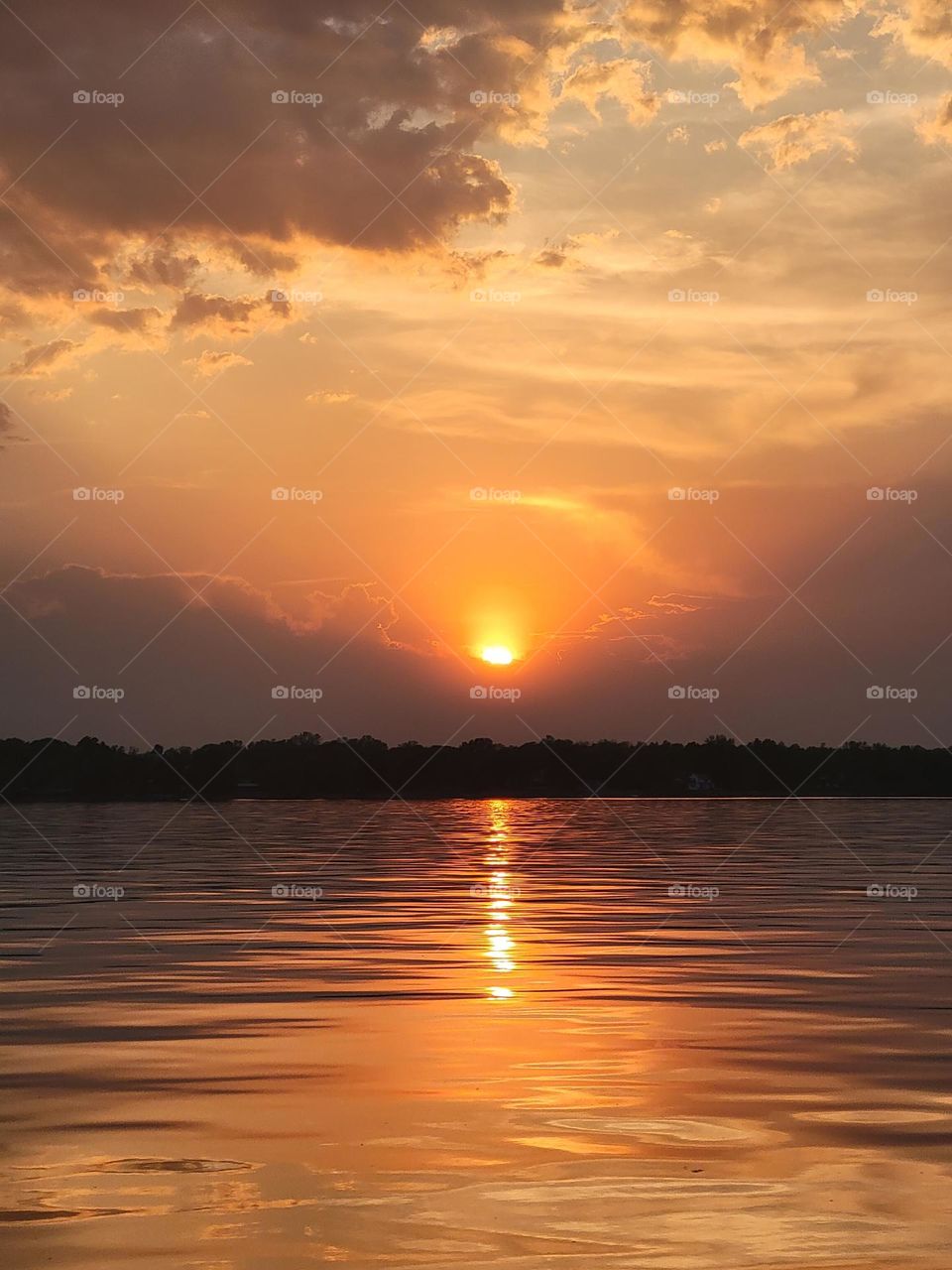 golden time of day on a summer Lake Champlain