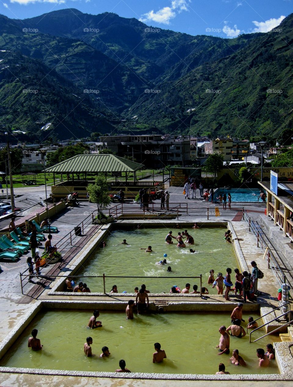 Volcanic pool