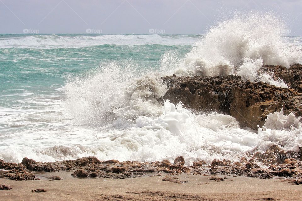 Blowing rocks preserve