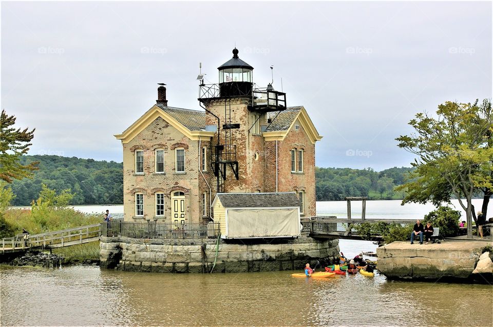 Hudson River….  Saugerties Lighthouse Saugerties NY