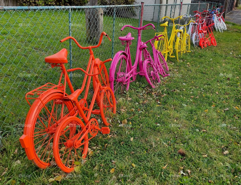 Colorful bike