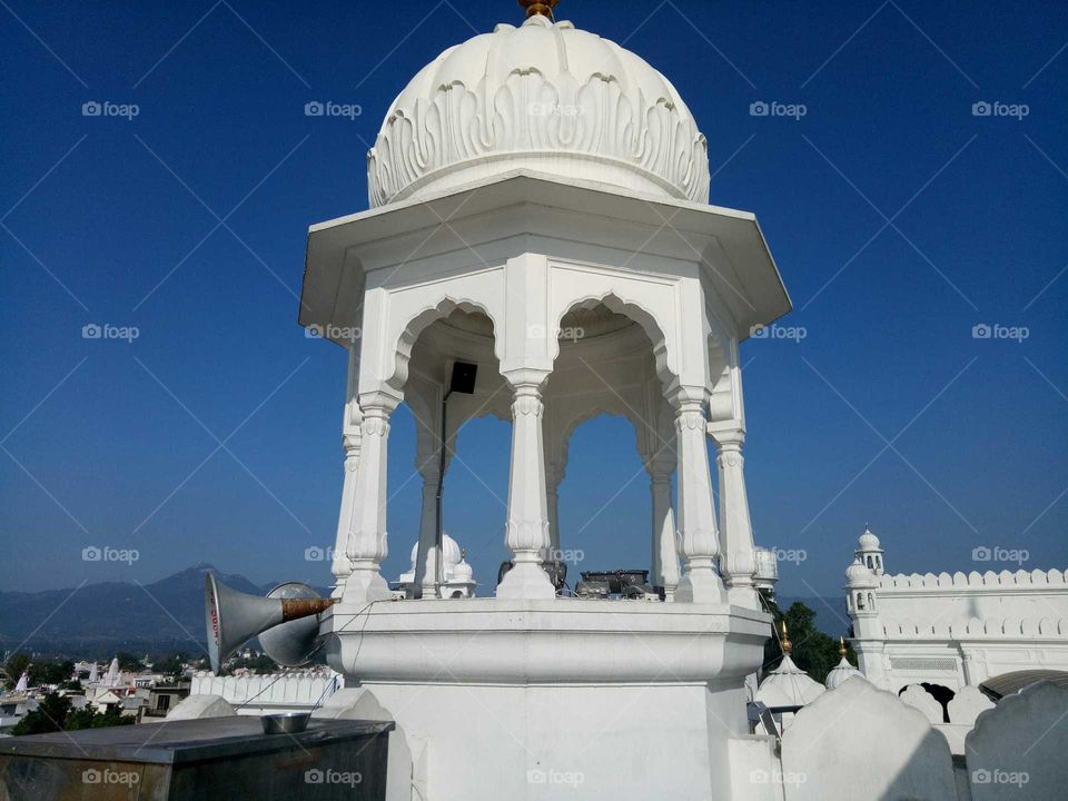 View of Minaret and Blue shades of sky