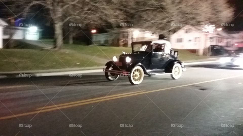 A drive back in time