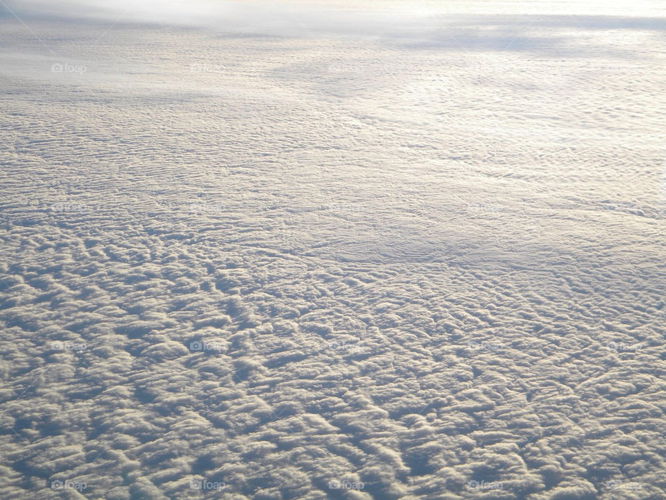 clouds plane fly high by shelibeli