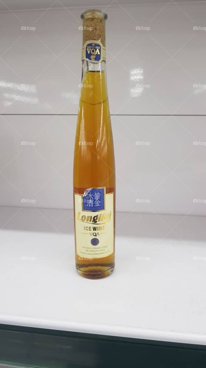 Ice wine. long rich product