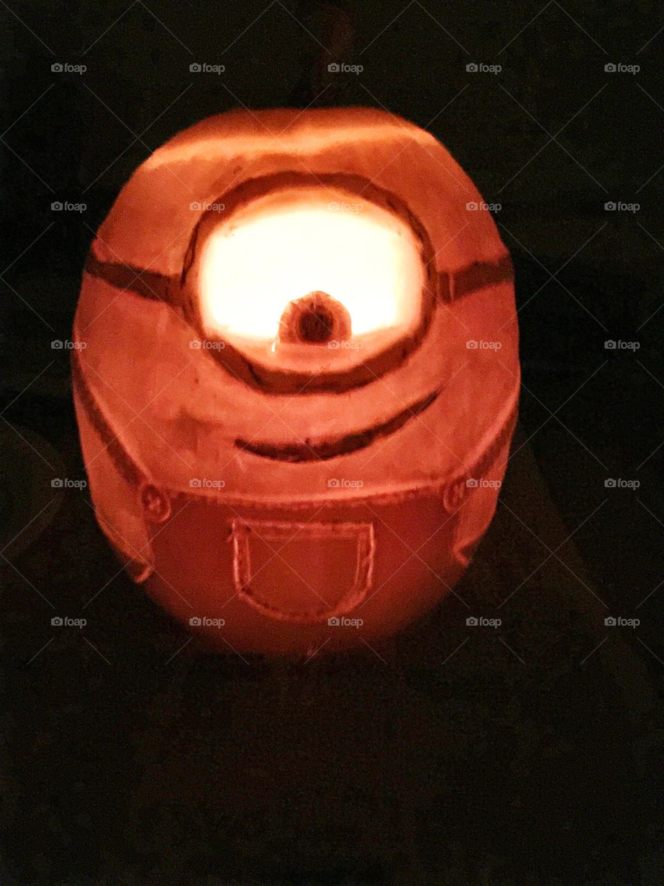 Minion pumpkin