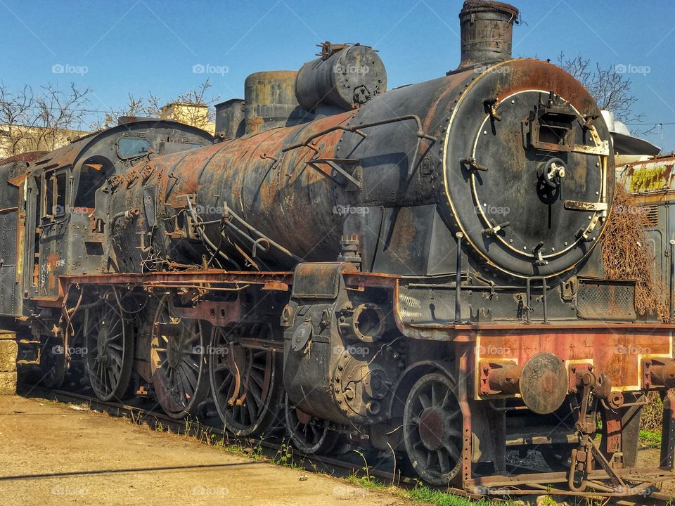 Old locomotive