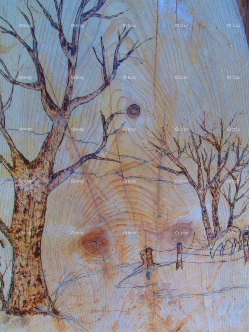 wood carving random wisconsin by ashley77