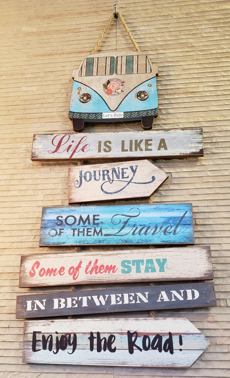 Life is like a joirney some of them travel, some of them stay in between and enjoy the road