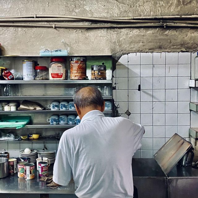 Traditional coffee shop with old aesthetic decor 