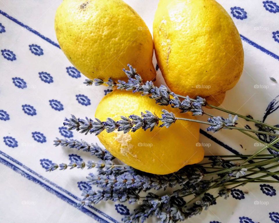 Lemons and lavender