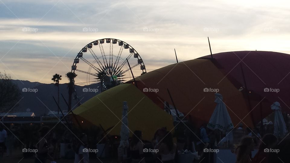 People, Sky, Landscape, Festival, Vehicle