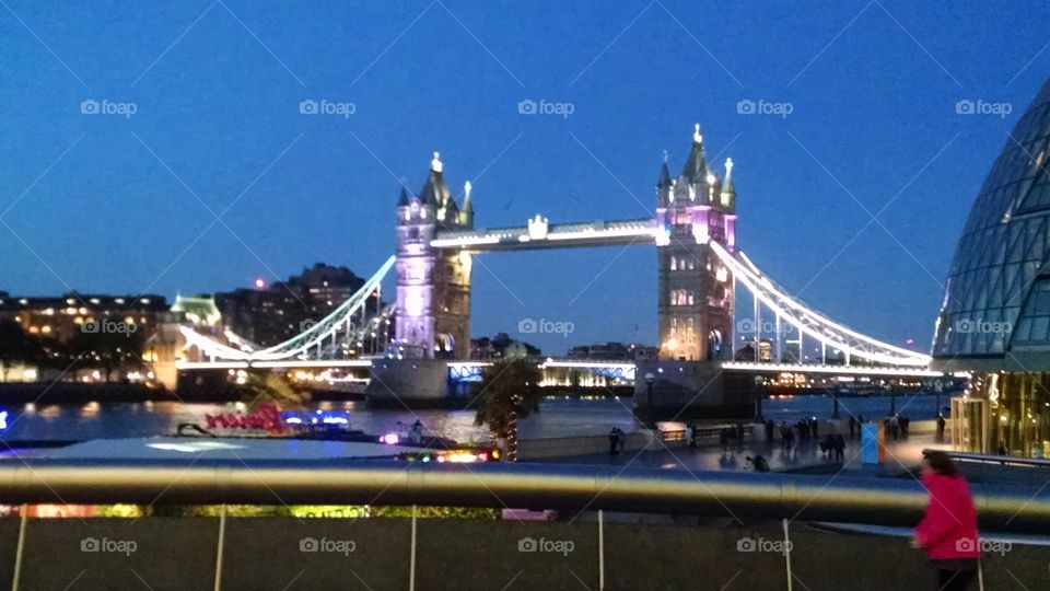Travel, Water, Bridge, City, Sky