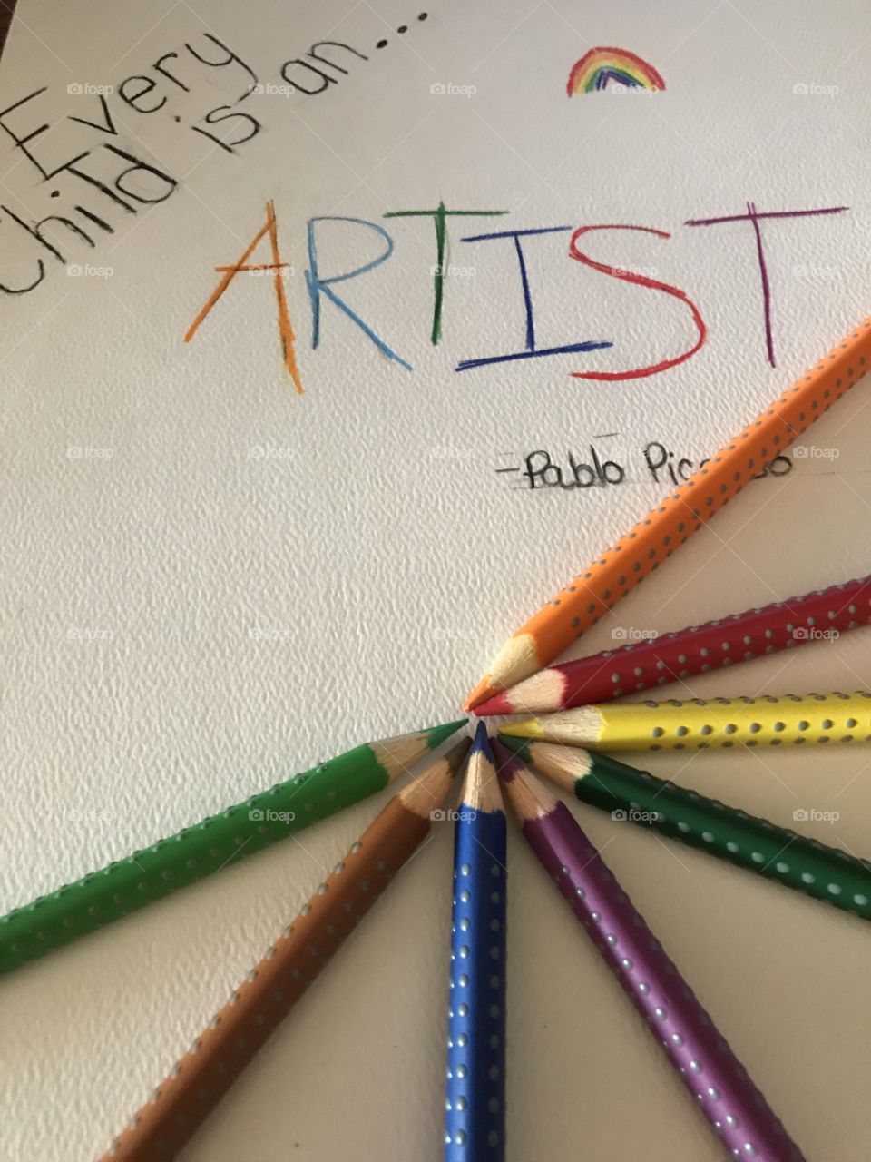 Every child is an artist 
