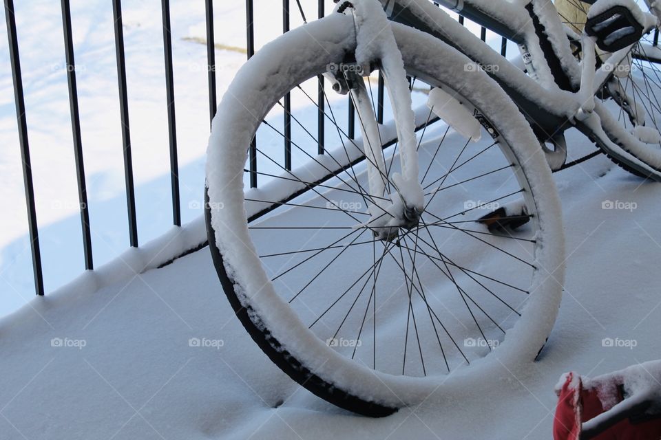 Frozen bike 