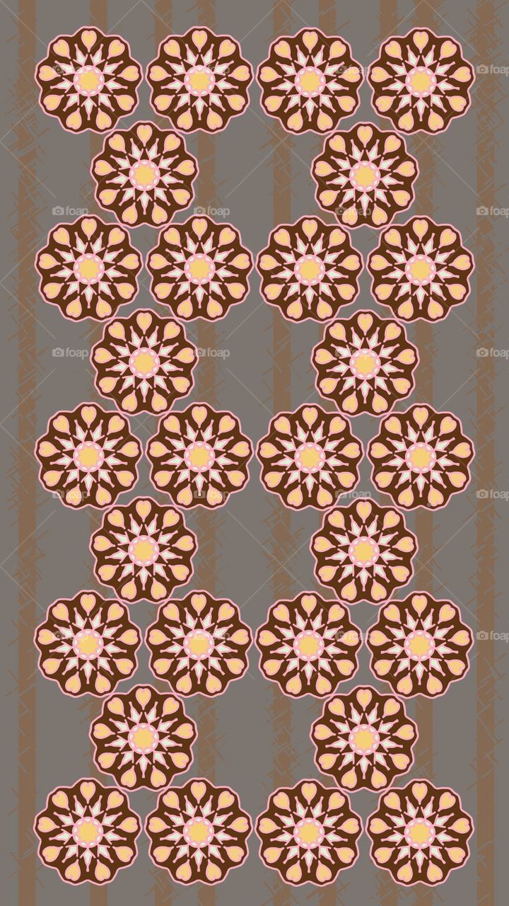 Fabric patterns, graphic patterns, tile patterns, Thai patterns Simple style on a white sugar