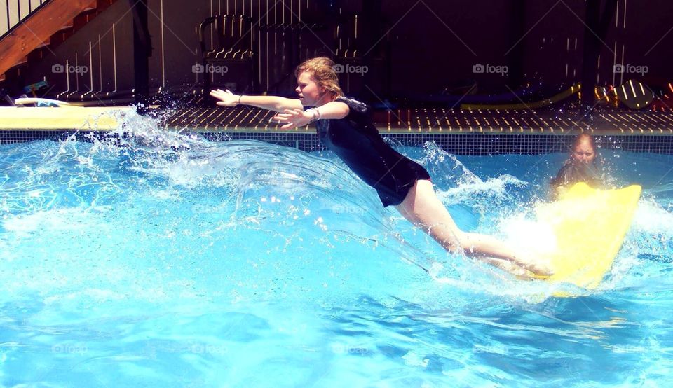 Surfing in the Pool