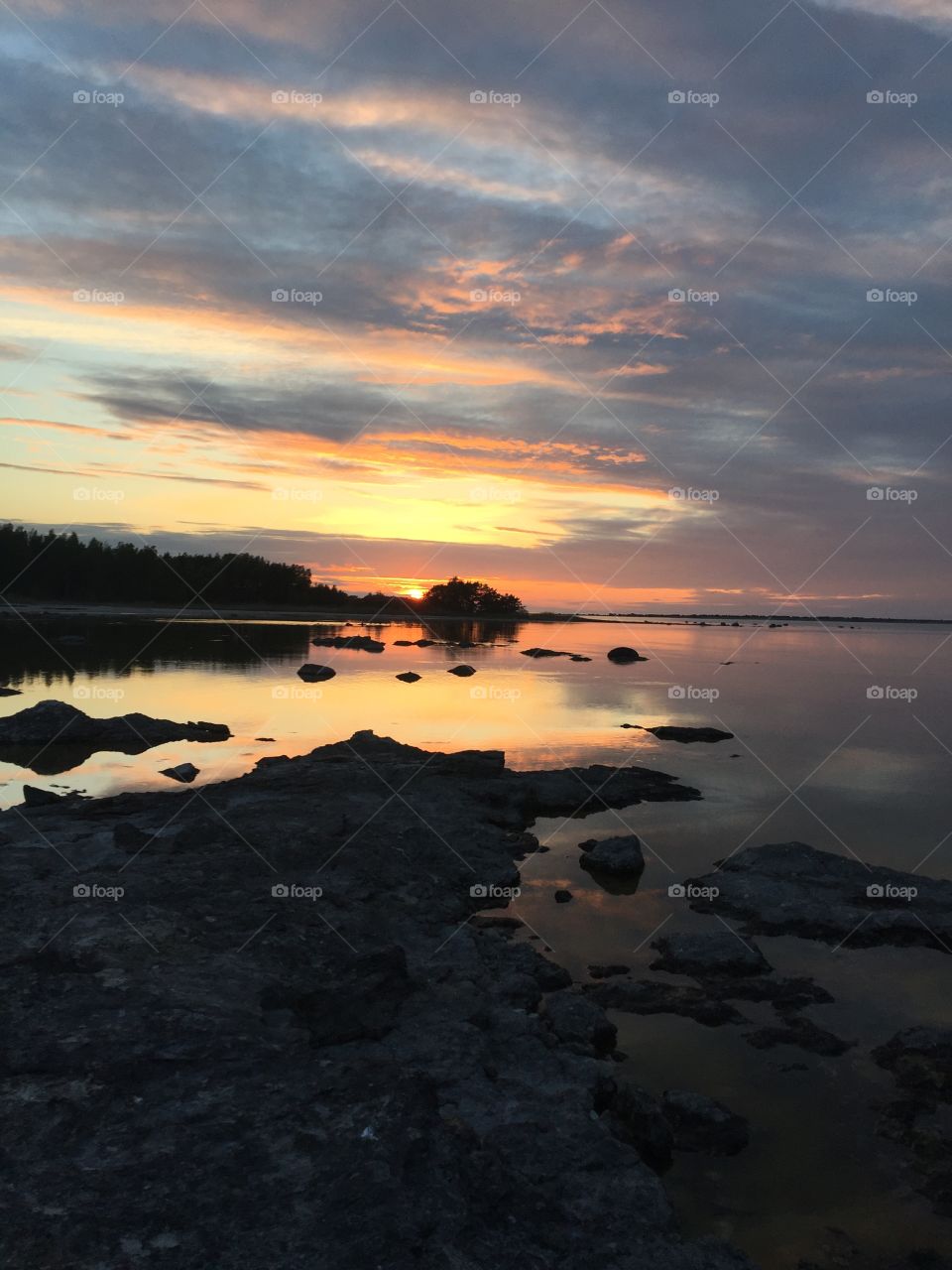 Sunset at Ekeviken, Fårö☀️