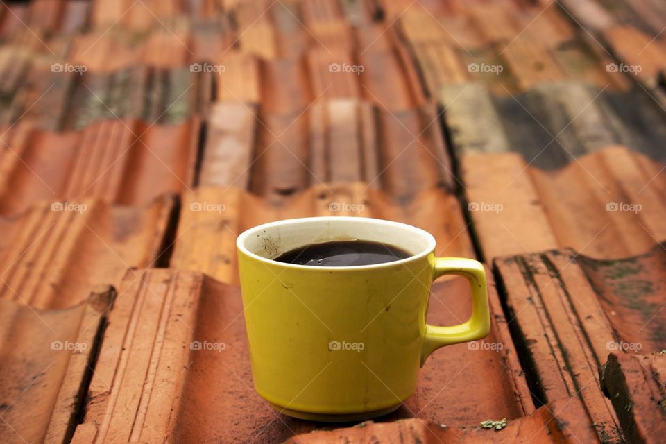 Coffee on the roof