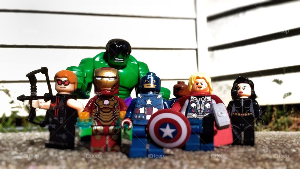 Lego avengers assemble!