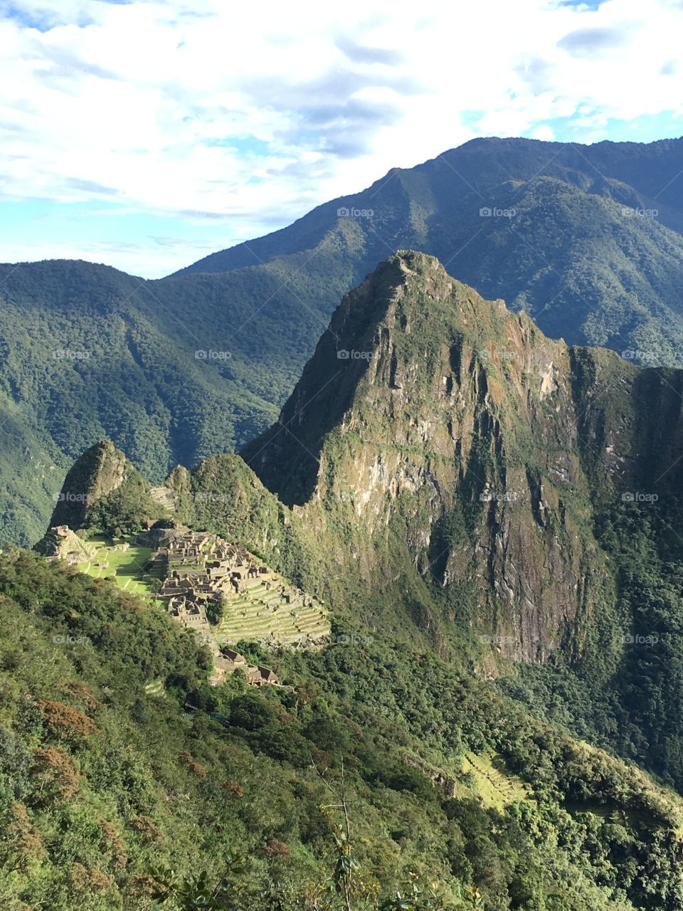 Machu Picchu from the Sun Gate