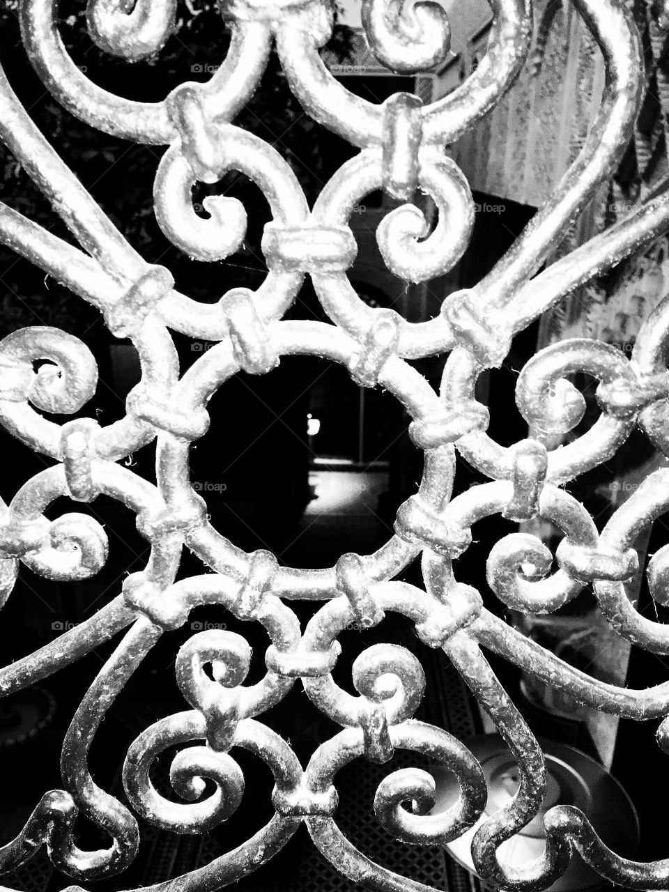 Iron, Pattern, Decoration, Chain, Lock