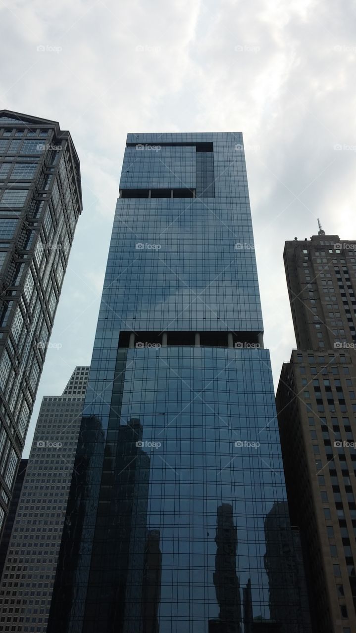 Architecture Building in Chicago City