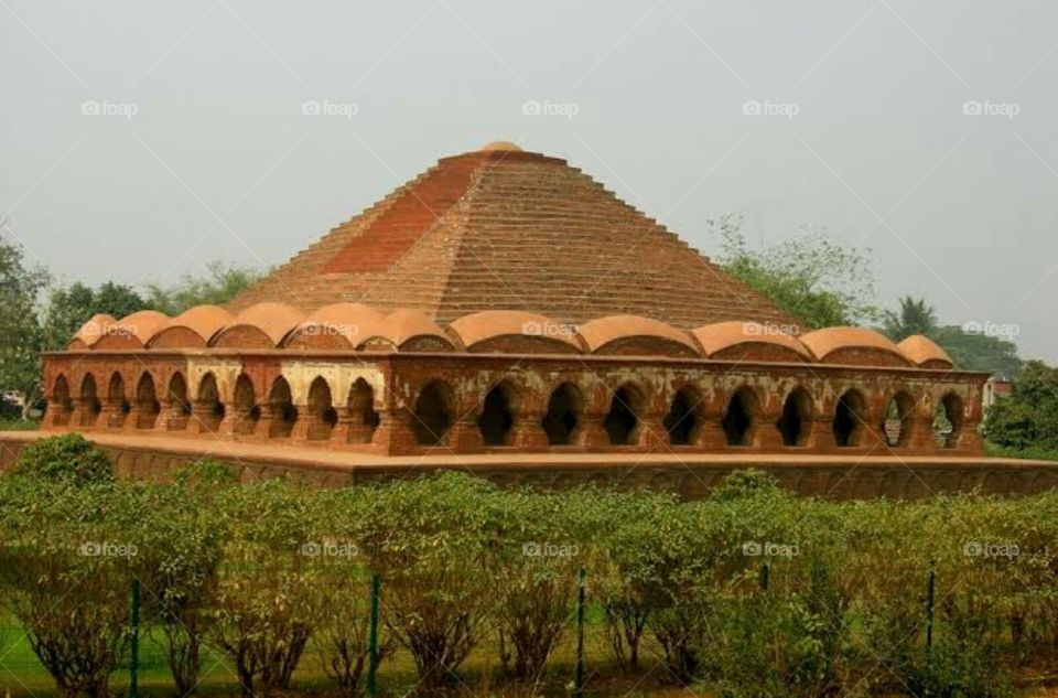 Tourist Spots in Bishnupur on the plan area