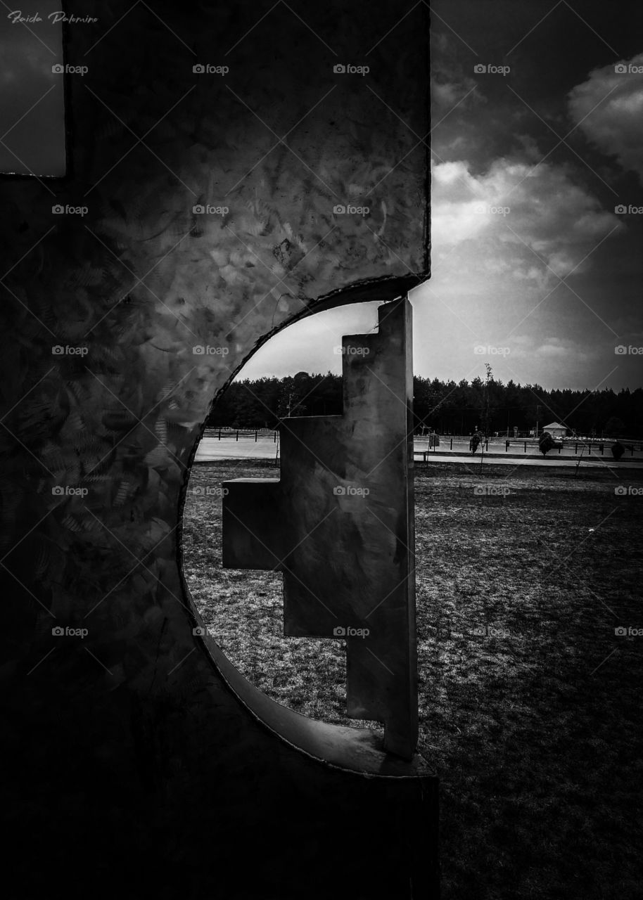 black and white photo