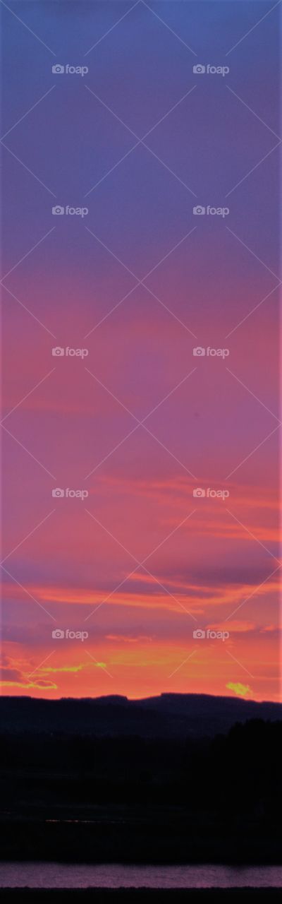 Sunset in Purple