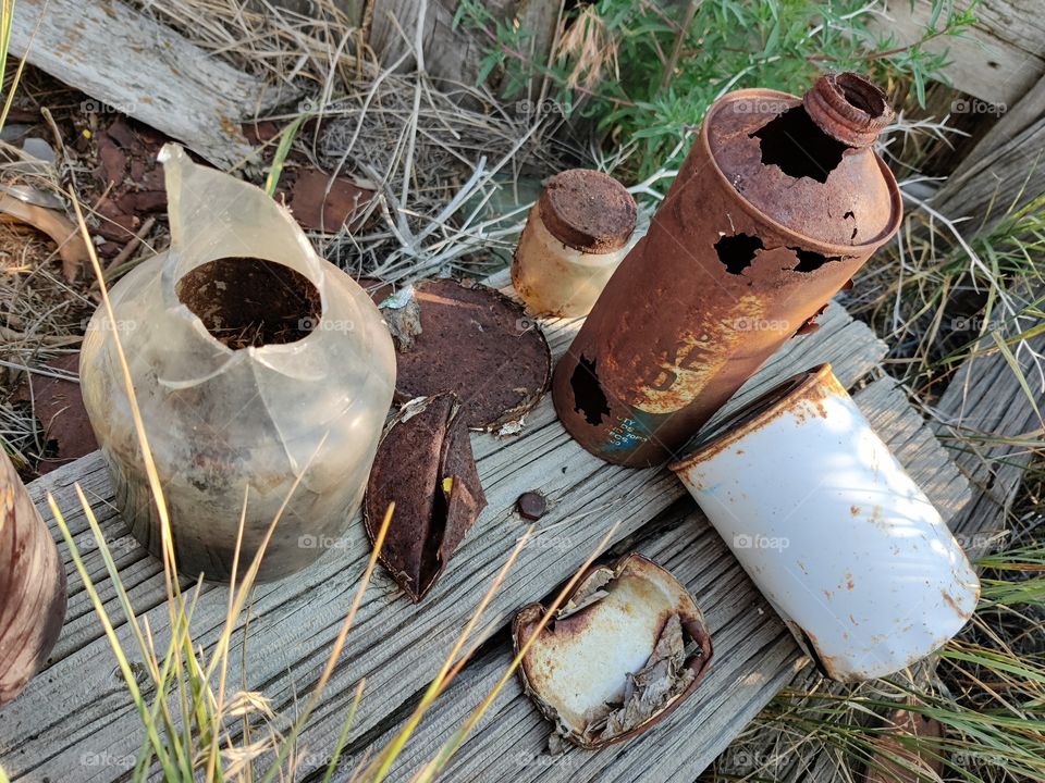 Trash left behind doesn't just disappear