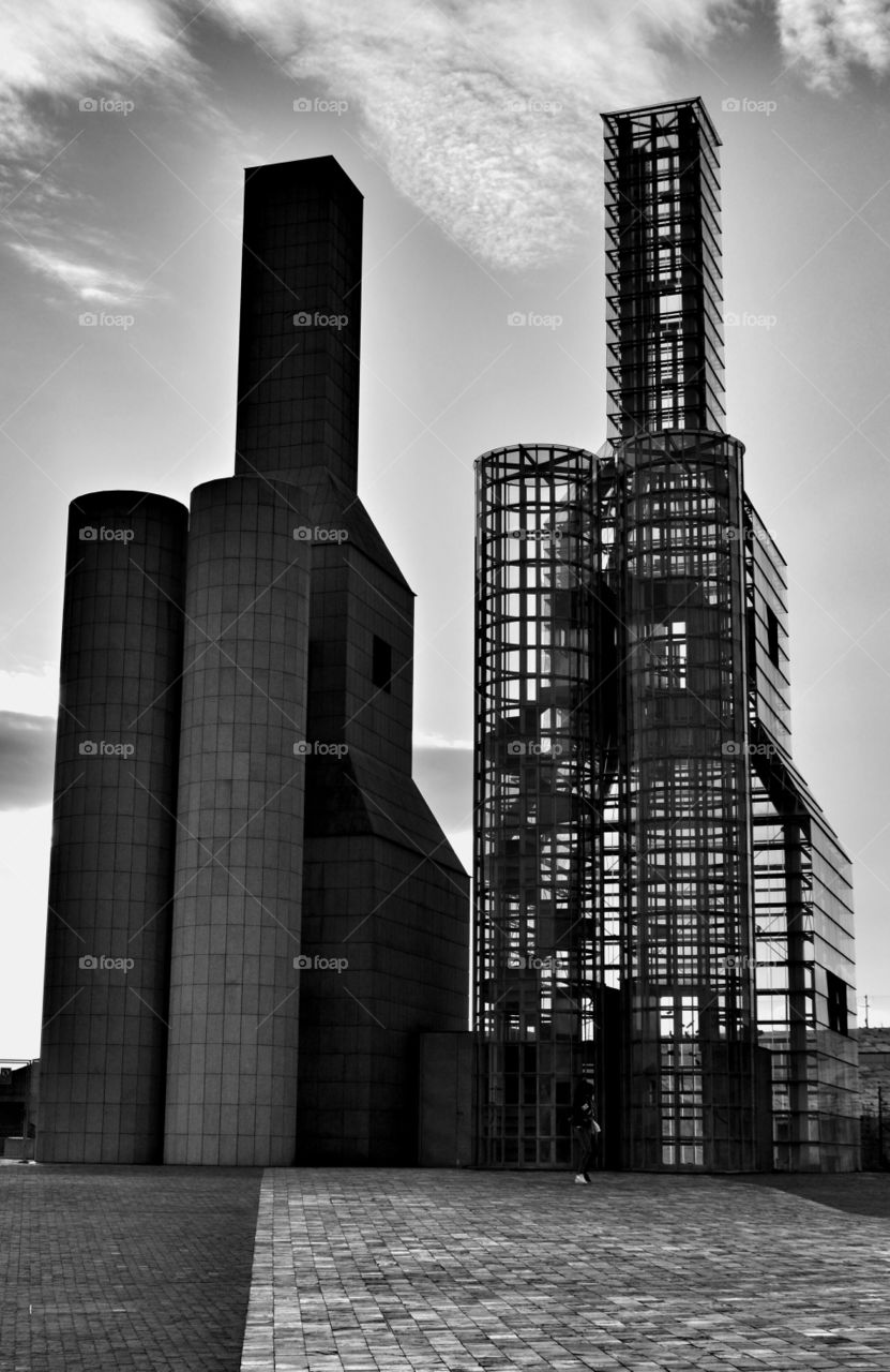 Hejduk Towers. Hejduk Towers, Cidade da Cultura, Santiago de Compostela, Spain