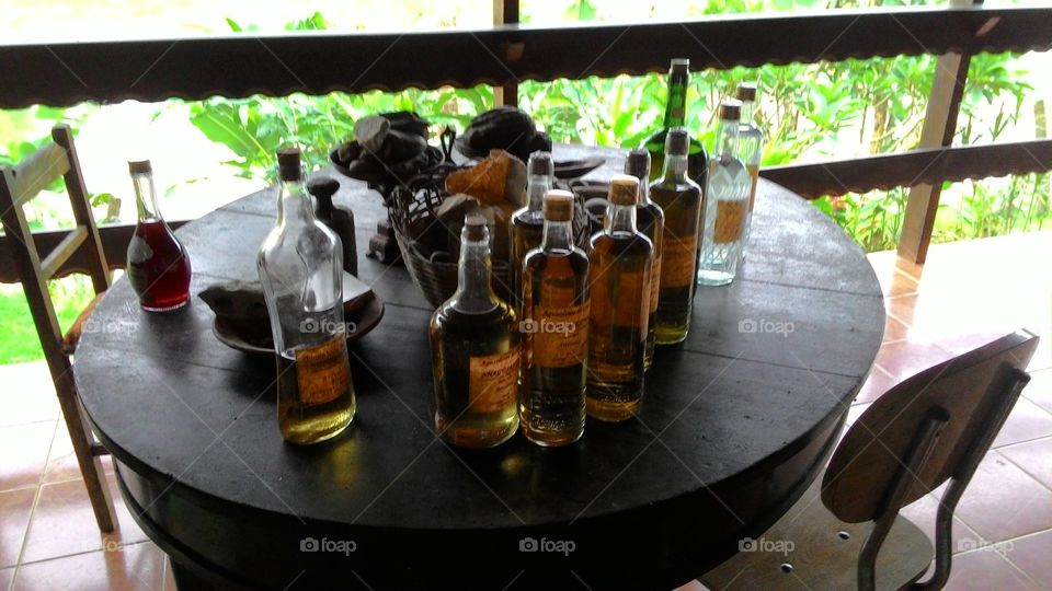 Brazilian Liquors Made in a farm