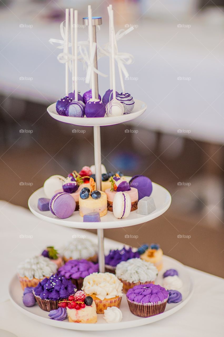 Dessert ,purple , celebrate ,wedding ,cook,mafin ,macaroni, macarons