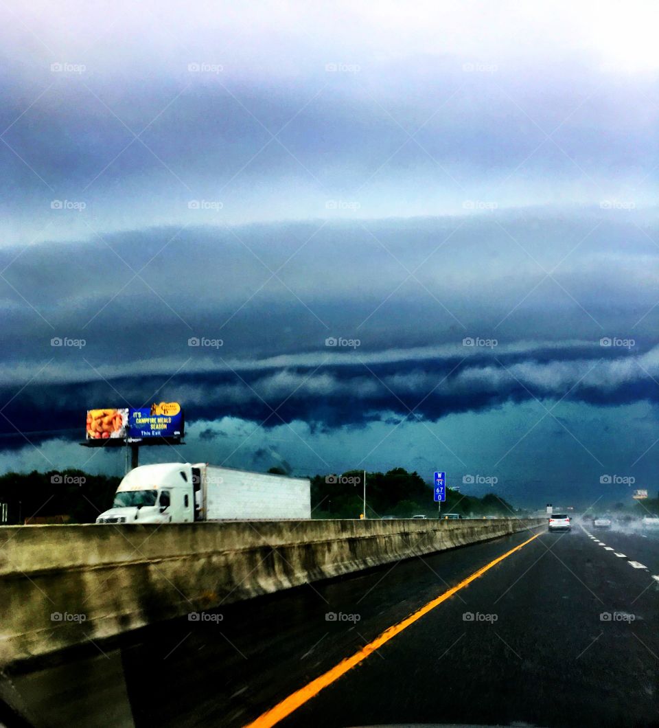 Storm front in Nashville 