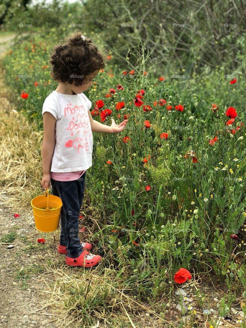 Wildflowers and a little angel