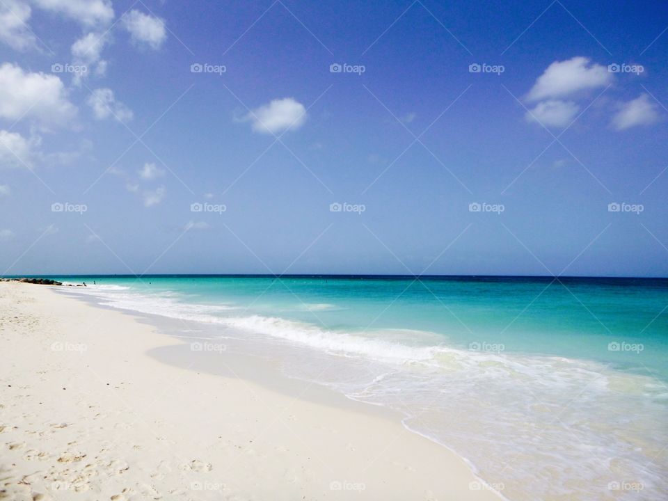 Aruba. Beaches of Aruba