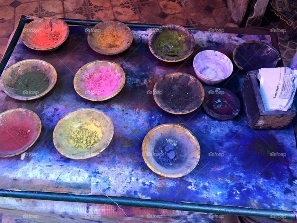 moroccan art craftsman colors